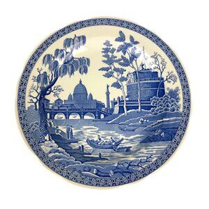 Spode Blue Room Collection Plate ROME 10.5" Made in England Home Decor European